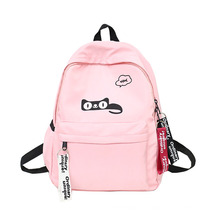 2021 New Cute Girls Pink Backpack waterproof Kids School Bag Custom Logo Rucksack Book Bags